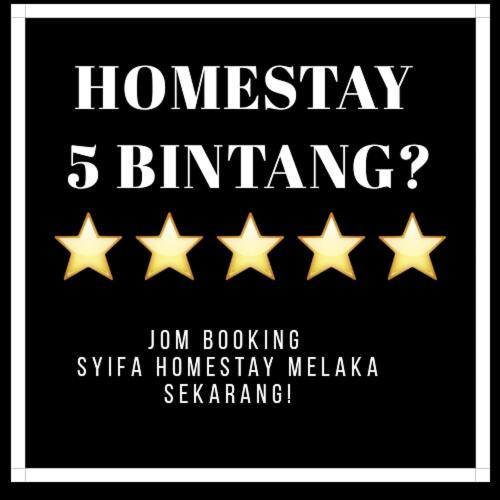 Syifa Homestay Melaka Eksteriør billede