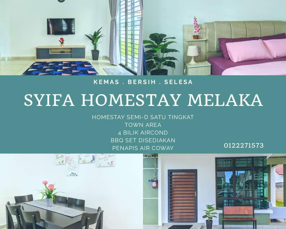 Syifa Homestay Melaka Eksteriør billede